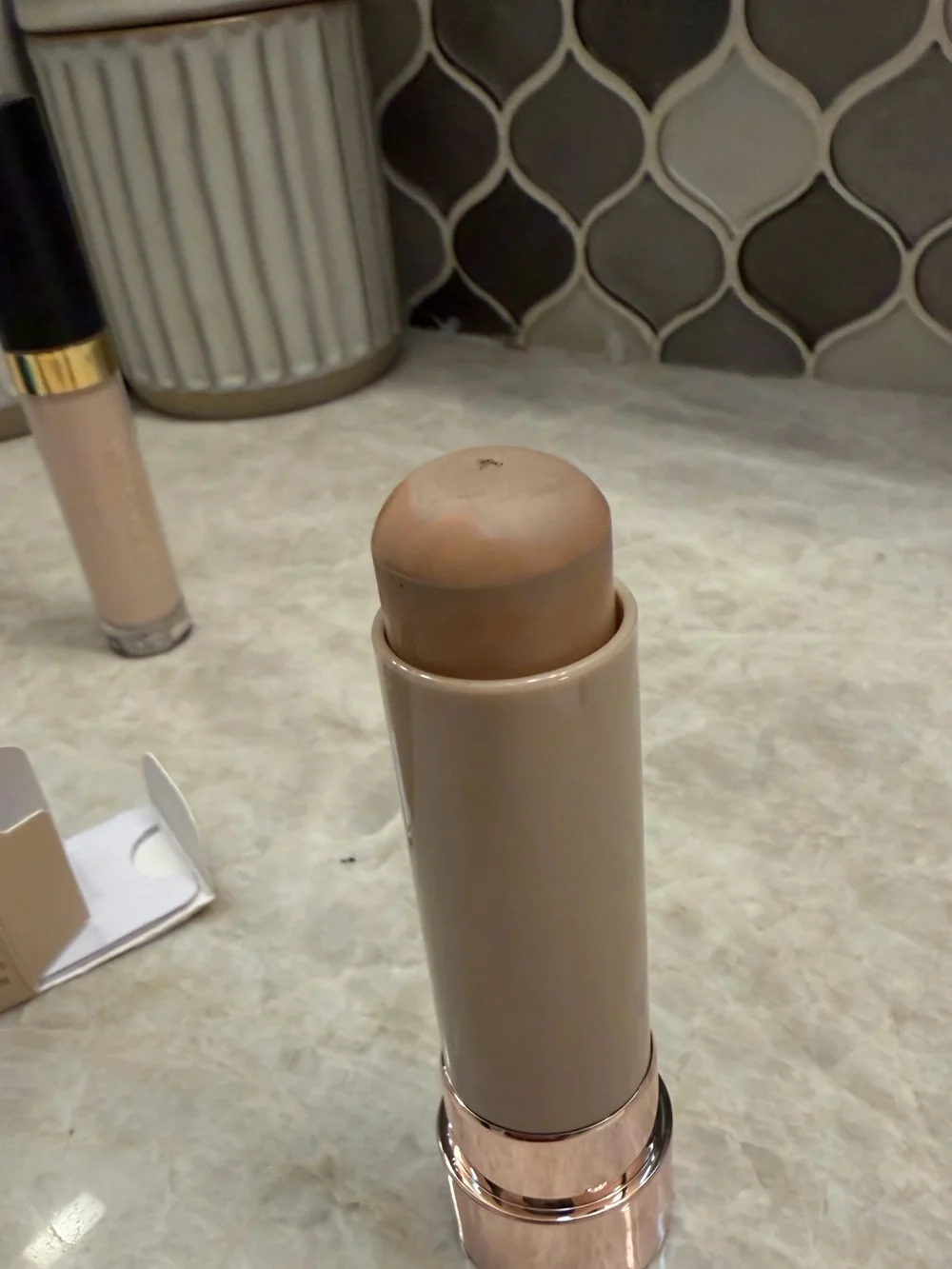 Laura Gellar and Erinde concealer and contour stick bundle 98% full